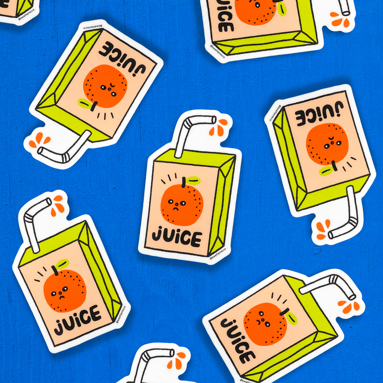 Sad Juice Vinyl Sticker
