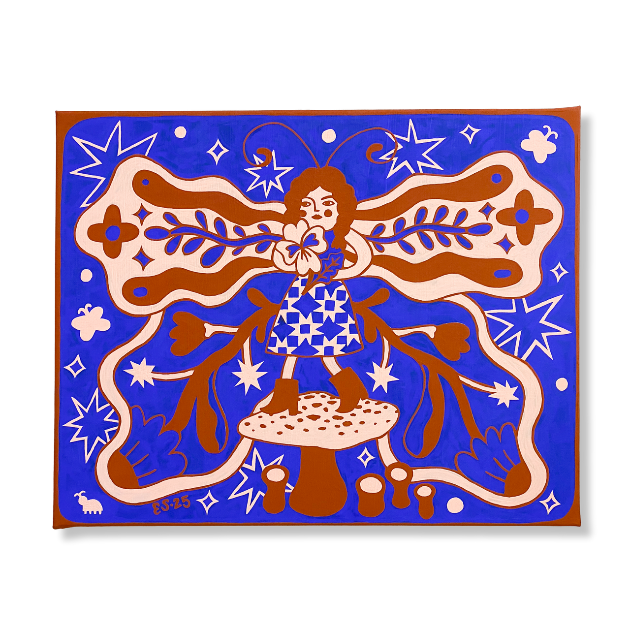 Pansy Collector - Original Painting