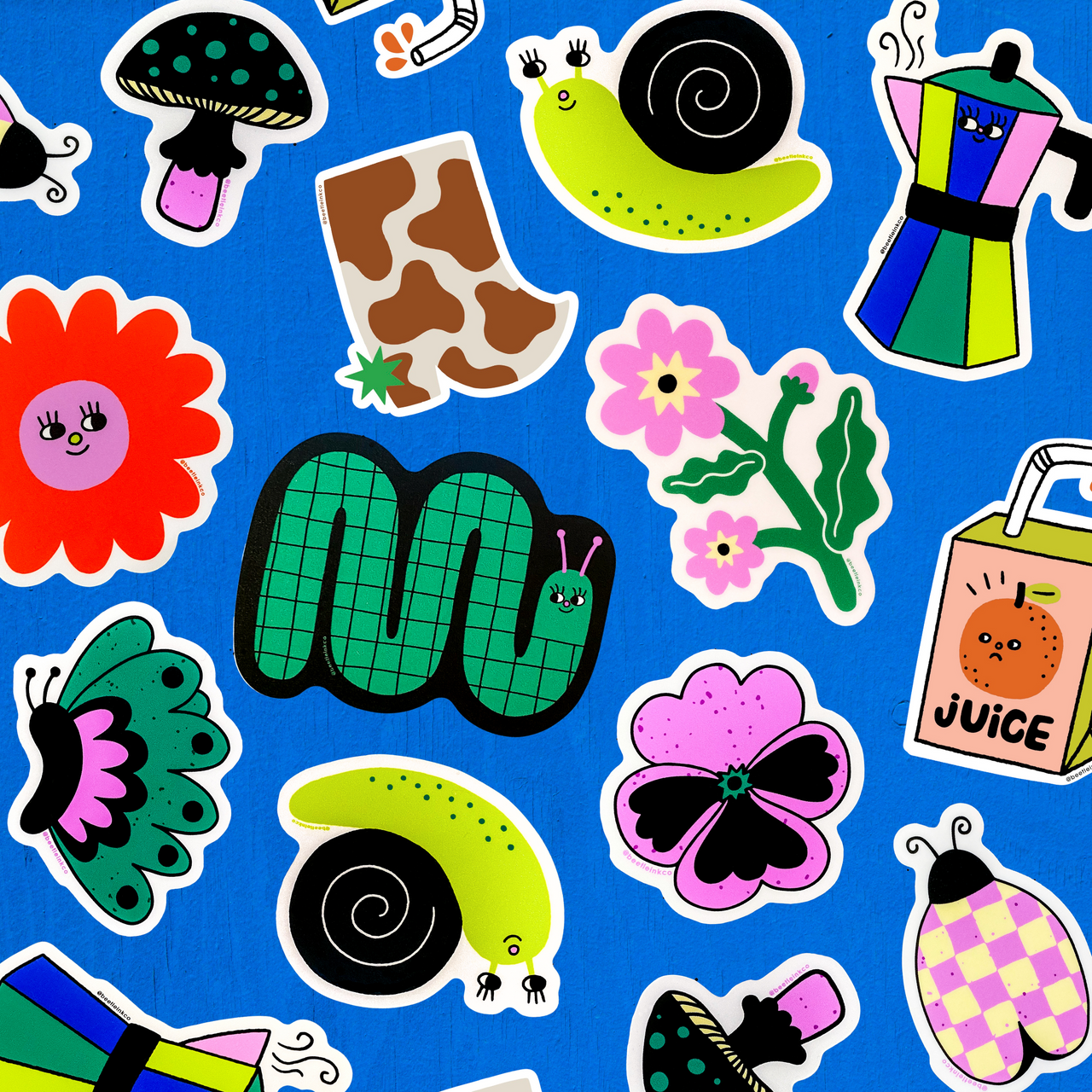 Mystery Sticker Pack - Set of 10