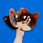 Custom Pet Portrait Tufted Rug