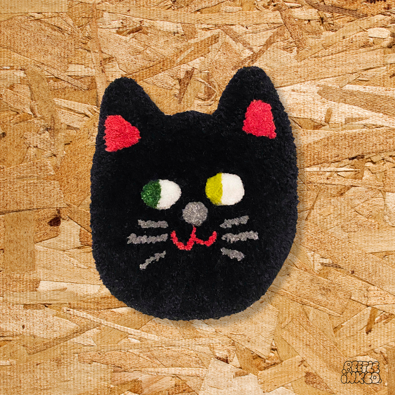 Custom Pet Portrait Tufted Rug